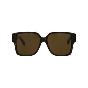 Saint Laurent Square-Frame Acetate Sunglasses Brown Unisex-Adult